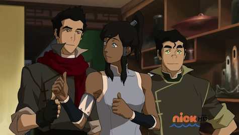 Mako, Korra, and Bolin